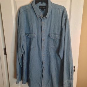 Men’s Long Sleeve Denim shirt